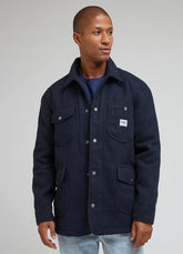 Męska Kurtka Wełniana Lee Wool Jacket Sky Captain 112342487